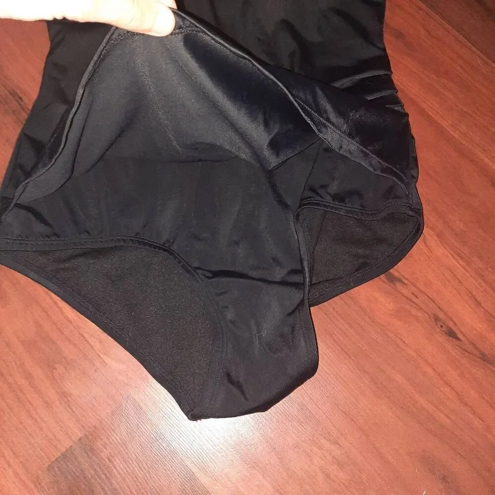 Swimsuits For All Black One Piece Swim Suit New With Tags